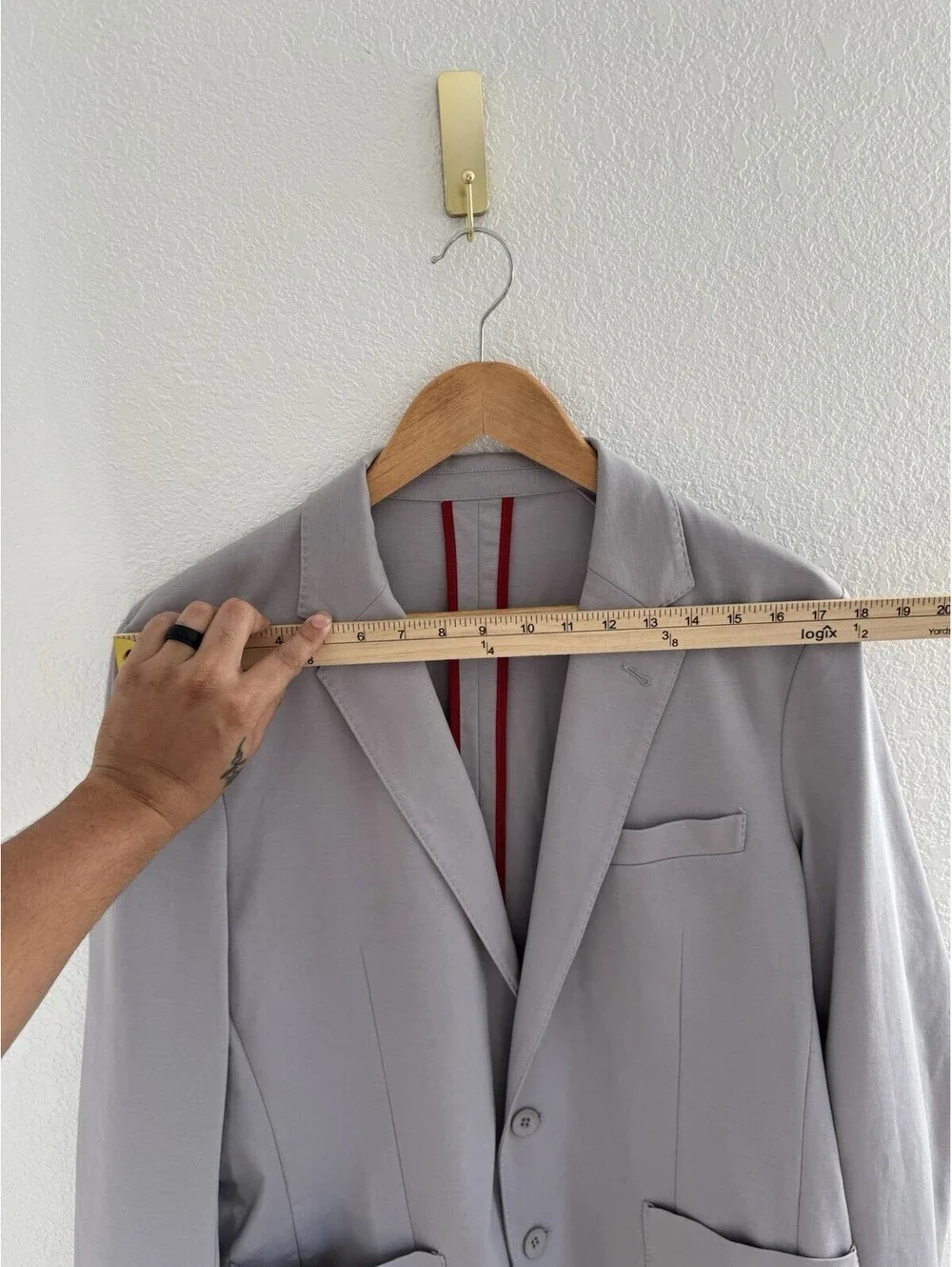 Rye 51 Voyager Performance Mens 42 Soft Jacket Blazer Made To Move Stretch